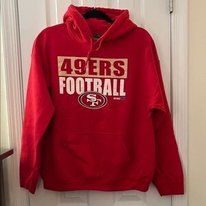 49ers Football Red Hoodie